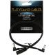 ROCKBOARD CABLE PLANO EN CADENA  ACODADO - 2 SALIDAS