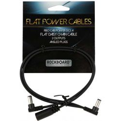 ROCKBOARD CABLE PLANO EN CADENA  ACODADO - 2 SALIDAS