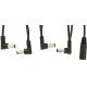 ROCKBOARD CABLE PLANO EN CADENA ACODADO - 4 SALIDAS