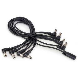 ROCKBOARD CABLE PLANO EN CADENA ACODADO - 8 SALIDAS