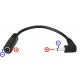 ROCKBOARD CONVERTIDOR POWER ACE MINI JACK DE 2,1 X 5,5 MM