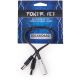 ROCKBOARD CABLE Y DUPLICADOR  POWER ACE 2,1 X 5,5