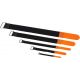 ROCKBOARD BRIDAS PARA CABLES 10 UDSPEQUEÑAS - NARANJA