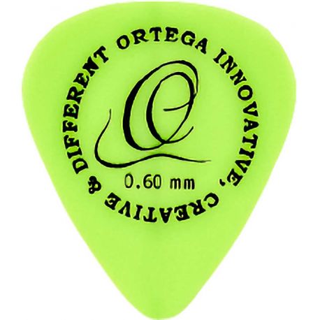 ORTEGA OGPST12-060 PACK 12 PICK 0,60MM GREEN