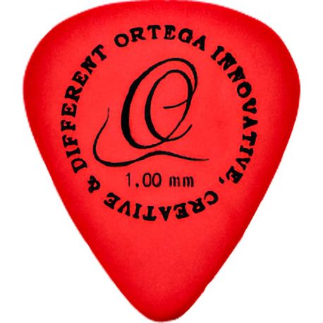 ORTEGA OGPST12-100 PACK 12 PICK 1,00MM RED