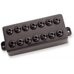 SEYMOUR DUNCAN 7STR INVADER BRG PMT BLKMETAL