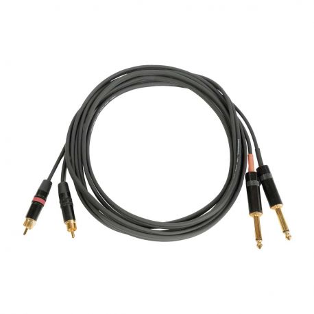 OQAN CABLE SEÑAL QABLP 2JM - 1,5 - 2RCA YG BK