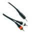 OQAN CABLE SEÑAL QABLP MJST - 1.8 - 2RCA MOLD
