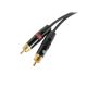 OQAN CABLE SEÑAL QABLP MJST - 1,5 - 2RCA YG BK