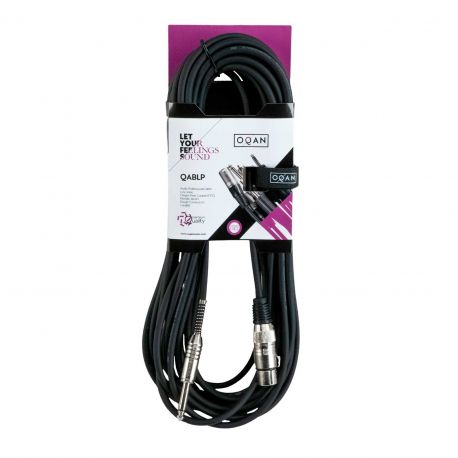 OQAN CABLE MIC QABLP XLRF - 3 - JM SL