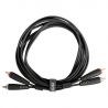 UDG GEAR U97003BL UL AUDIO CABLE RCA - RCA BLACK3M