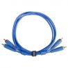 UDG GEAR U97003LB UL AUDIO CABLE RCA - RCA BLUE 3M
