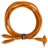 UDG GEAR U97005OR UL AUDIO CABLE RCA STRAIGHT-RCA ANGLED