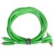 UDG GEAR U97005GR UL AUDIO CABLE RCA STRAIGHT-RCA ANGLED