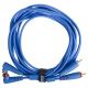 UDG GEAR U97005LB UL AUDIO CABLE RCA STRAIGHT-RCA ANGLED