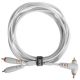 UDG GEAR U97005WH UL AUDIO CABLE RCA STRAIGHT-RCA ANGLED
