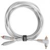UDG GEAR U97005WH UL AUDIO CABLE RCA STRAIGHT-RCA ANGLED