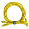 UDG GEAR U97005YL UL AUDIO CABLE RCA STRAIGHT-RCA ANGLED