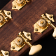 CORT GUIT ACUST GOLD-A6 NAT WCASE