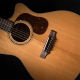 CORT GUIT ACUST GOLD-A6 NAT WCASE