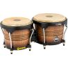 MEINL FWB190ATB-M 6 34 & 8 WOOD BONGO, ANTIQUE TOB