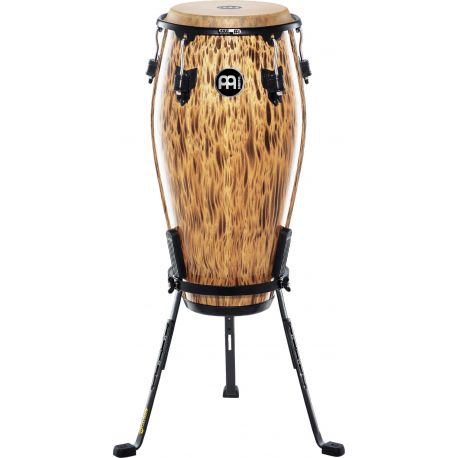 MEINL MCC11LB 11 QUINTO, LEOPARD BURL, INCL. STEELY I