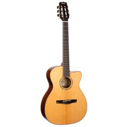 CORT GUIT CLAS GOLD-OC8 NYLON NAT WCASE