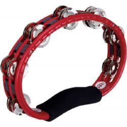 MEINL TMT1R HAND HELD, STEEL JINGLES, RED