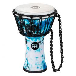 MEINL JRD-GB 7 JR. DJEMBE, GALACTIC BLUE TIE DYE