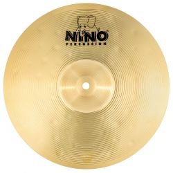 NINO PERCUSSION 12 BRASS CYMBAL, SINGLE, INCL. STRAP NINO-BR305