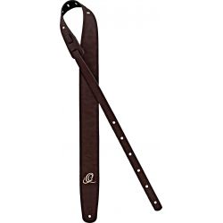 ORTEGA OSVG-BR BROWN VEGAN GUITAR STRAP