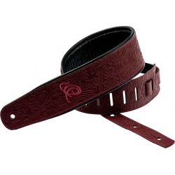 ORTEGA OSBY-5 GENUINE LEATHER STRAP BYZANTINE BORDEAUX