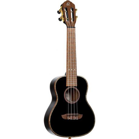 ORTEGA ONYX S. AC CONCERT UKELELE SPRUCEMAHOGANY BLACK