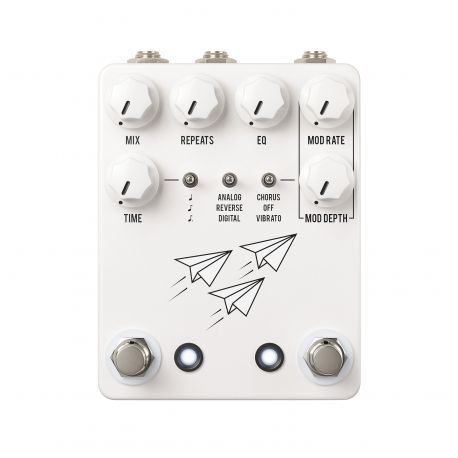 JHS PEDALS FLIGHT DELAY WHITE