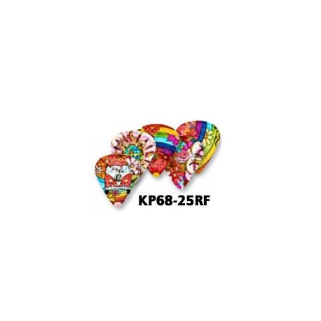 KEIKI KP68-25RF 25 PEACE '68 PICKS REFILL FOR BOX