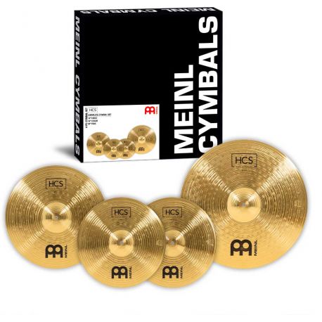 MEINL HCS SET HIHAT 14 CRASH 16 Y RIDE 20 HCS141620