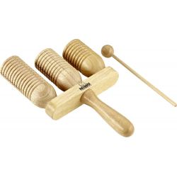 NINO PERCUSSION AGOGO MADERA NINO561