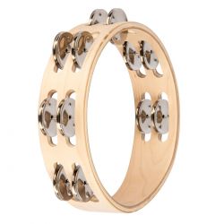 NINO PERCUSSION PANDERETA MADERA 8, 2 ROWS NINO945