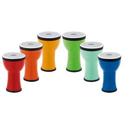 NINO PERCUSSION CLASSROOM DJEMBE GROUP SET, 6 UD NINOSETEMDJ