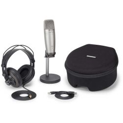 SAMSON MIC. USB C01U PRO RECORDINGPODCAST PACK