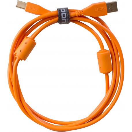 UDG GEAR U95002OR - UL CABLE USB 2.0 A-B ORANGE STRAIGHT 2M