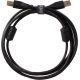 UDG GEAR U95003BL - UL CABLE USB 2.0 A-B BLACK STRAIGHT  3M