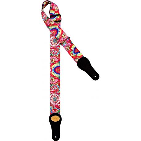KEIKI KNS-68 PEACE '68 GUITAR STRAP