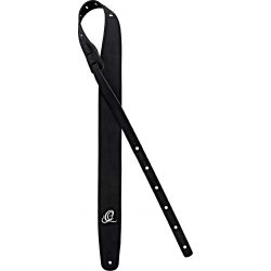 ORTEGA OSVG-BK BLACK VEGAN GUITAR STRAP