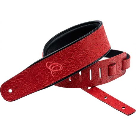 ORTEGA OSBY-3 GENUINE LEATHER STRAP BYZANTINE FIRE