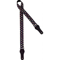 ORTEGA OCS-110U HIGHLAND UKELELE COTTON STRAP STARS
