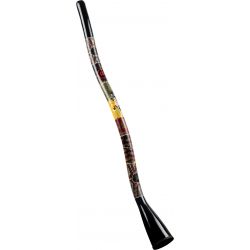 MEINL SYNTHETIC S-SHAPE DIDGERIDOO, BLACK SDDG2-BK