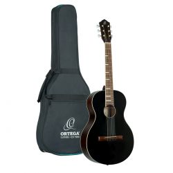 ORTEGA RANGER SERIES,SHORT SCALE, BLACK TOP RRA-BKT