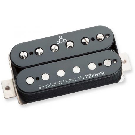 SEYMOUR DUNCAN ZS1N ZEPHYR SILVER HB NECK BLK