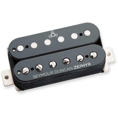 SEYMOUR DUNCAN ZS1B ZEPHYR SILVER HB BRIDGE BLK